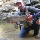 This was my last cast of the day! The fish were incredibly spooky and difficult all day.