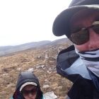 Ashly loved this walk. It was cold and windy!