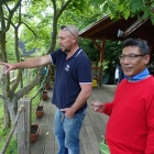 A traditional welcome drink at Latohegy