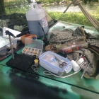 More flytying, this time during the day when I ran out of tungsten hare's ears!
