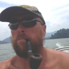 Captain Popeye at the helm