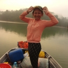 Ashly pays a visit! She's looking forward to eating Toman.