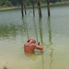 Lake bath - at least twice per day.