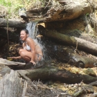 Sri takes a welcome cold shower!