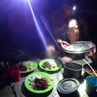 Dinner is ready - Winter melon cooked in oyster sauce, and .......