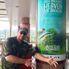 Royal Belum, where the fishermen are even uglier than the fish!